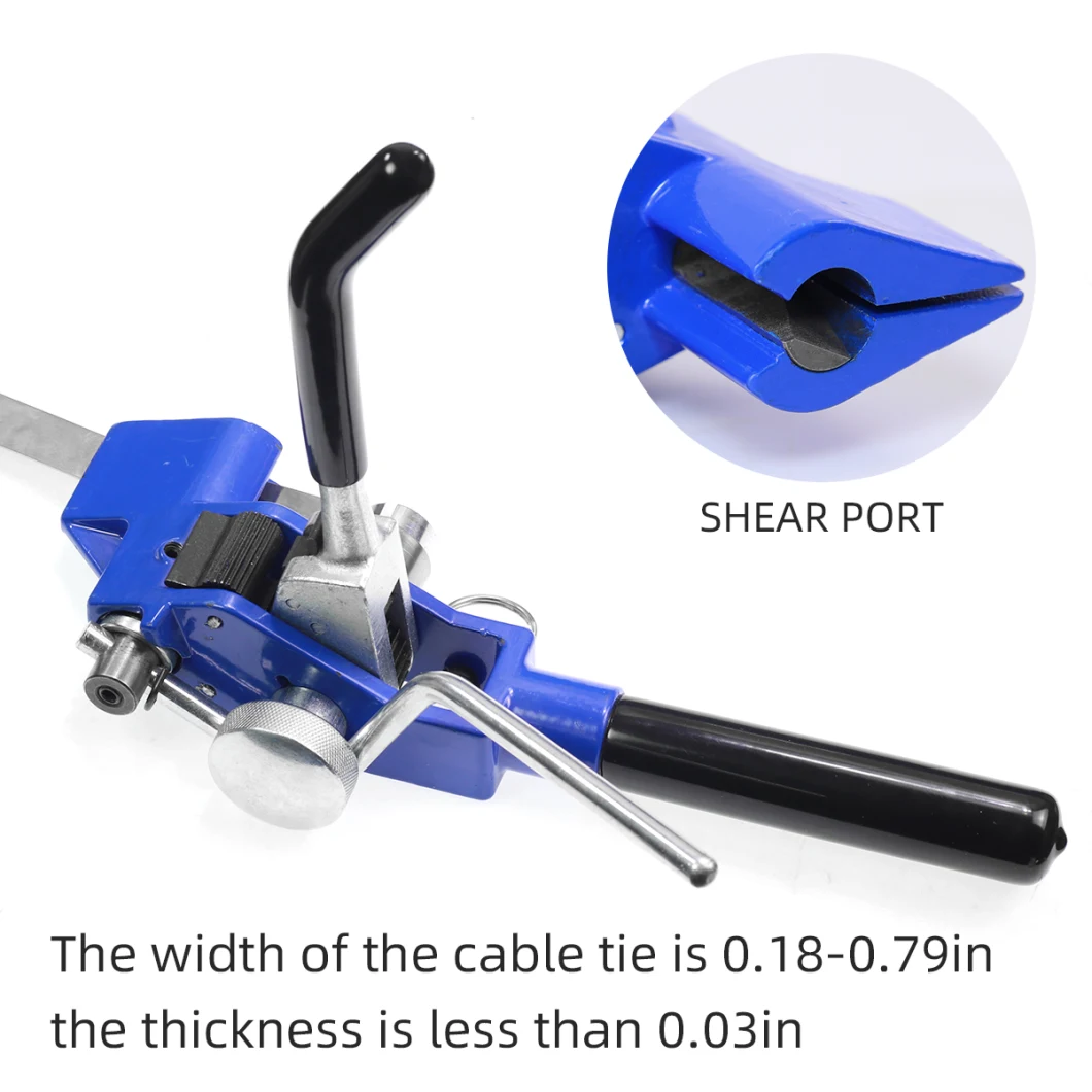 Stainless Steel Banding Tools Manual Cable Ties Tension Cutting Fastening Banding Tool