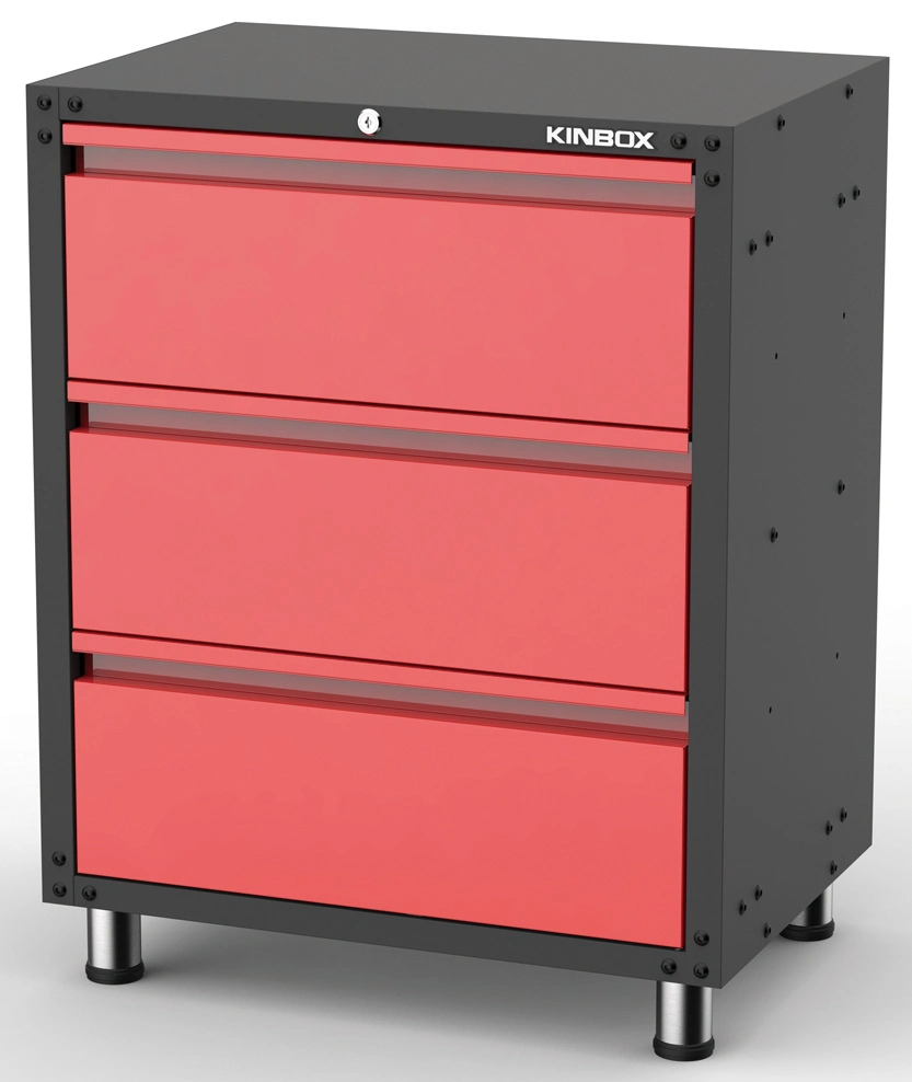 Kinbox Garage Steel Tool Box Roller Storage Trolley Cabinet for Workshop Use