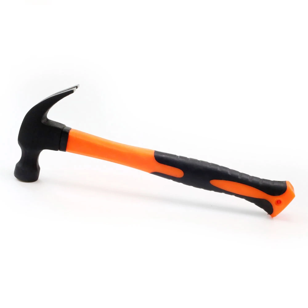 20oz Claw Hammer Lightweight Fiberglass Smooth Face Nail Puller - Striking Tools