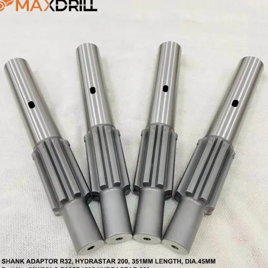 Maxdrill R32 351mm Thread Shank Adapter Female Rock Drilling Tools Ming Tools for Hydrastar